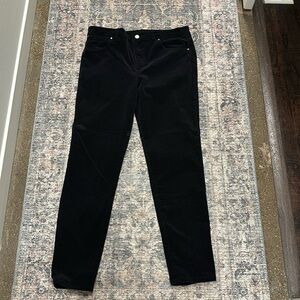 Club Monaco size 10 black corduroy pants